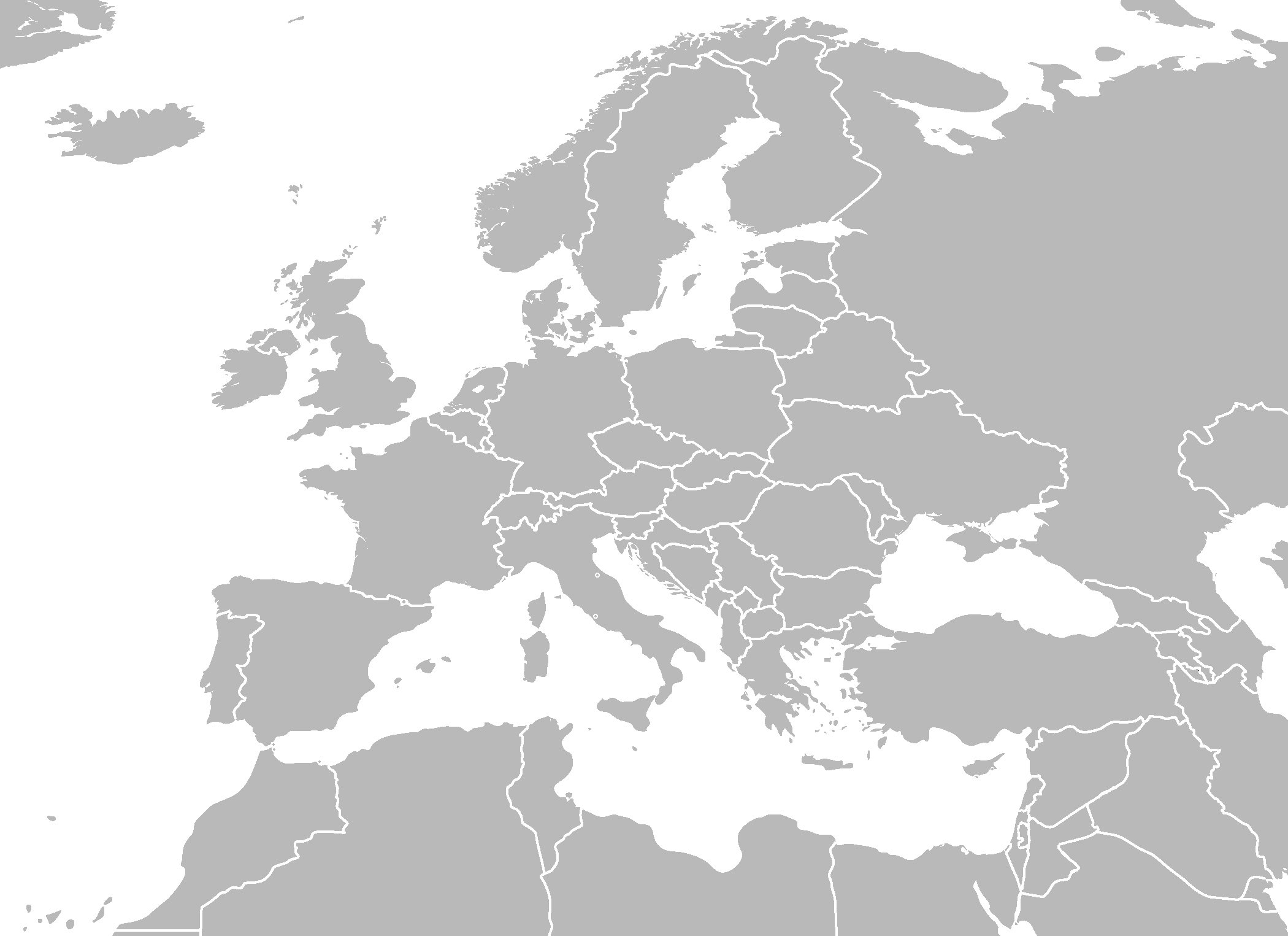Slep Mapa Evropy Vzory Ke Sta en 