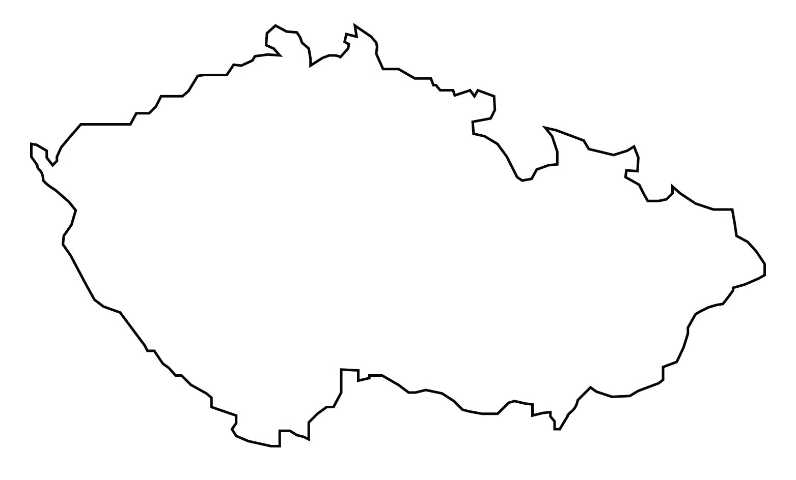 Slepa Mapa Ceskoslovenska