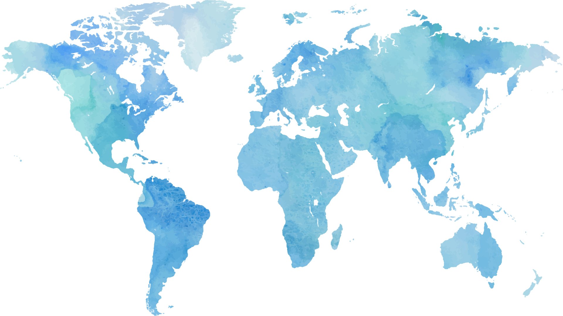 Slepá mapa světa – Kvalitní mapy ke stažení zdarma